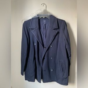 GapKids XL (size 12) light peacoat. Navy. Great condition.